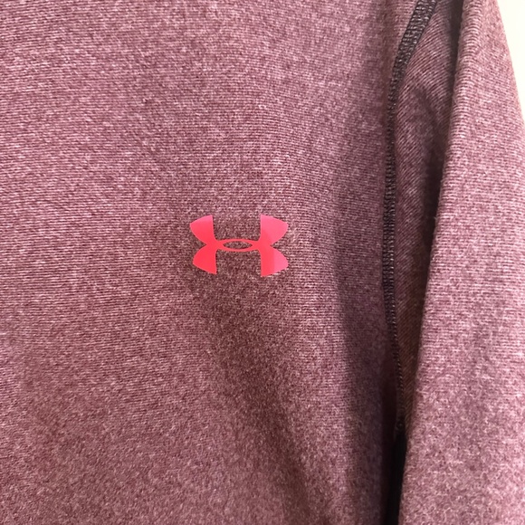 Under Armour coldgear Sweatshirt Large 1/4 Zip Pullover - Picture 2 of 5